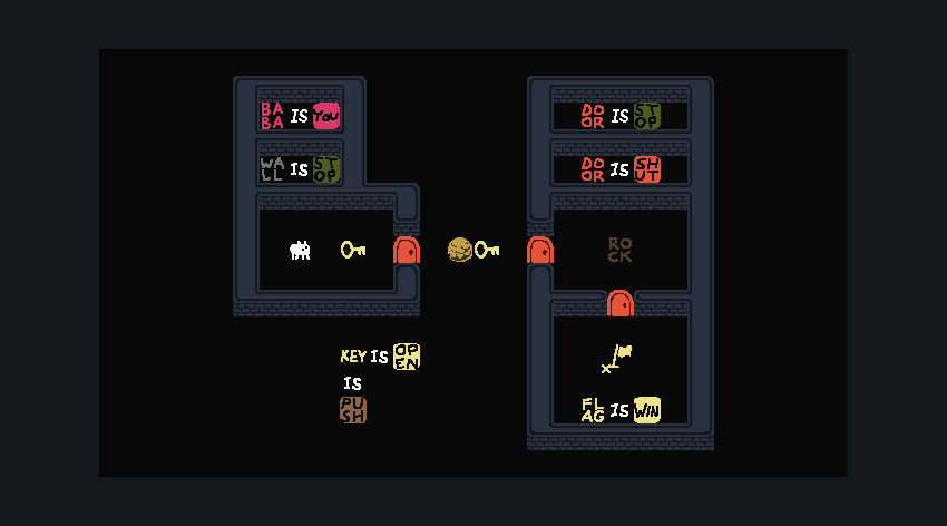 Screenshot di Baba Is You