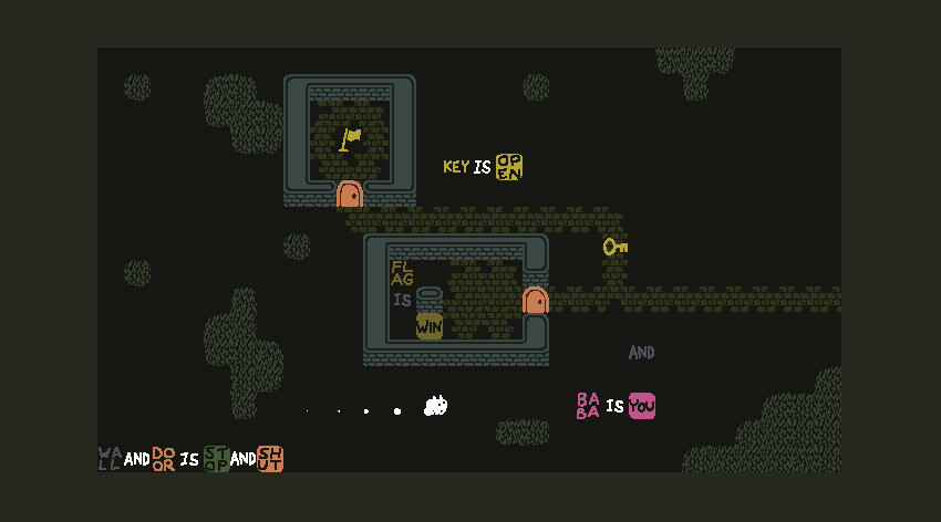 Screenshot di Baba Is You