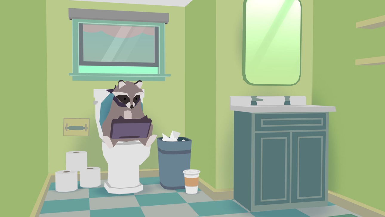 Screenshot di Donut County