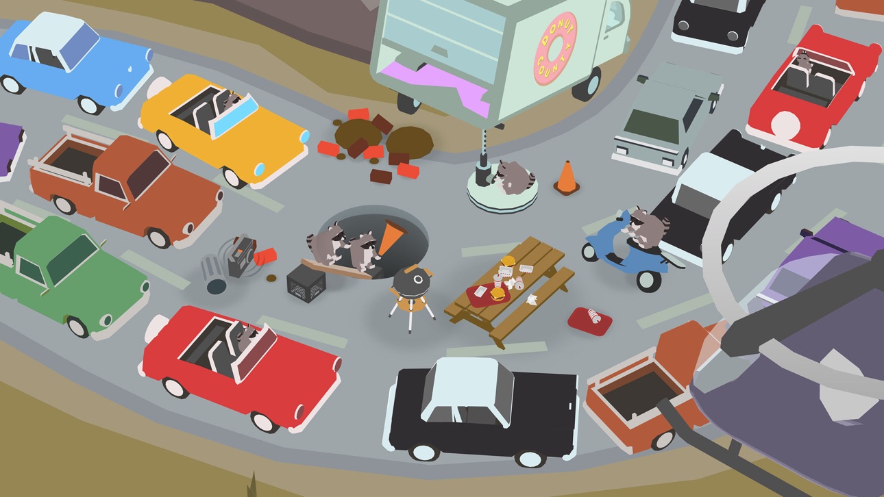 Screenshot di Donut County