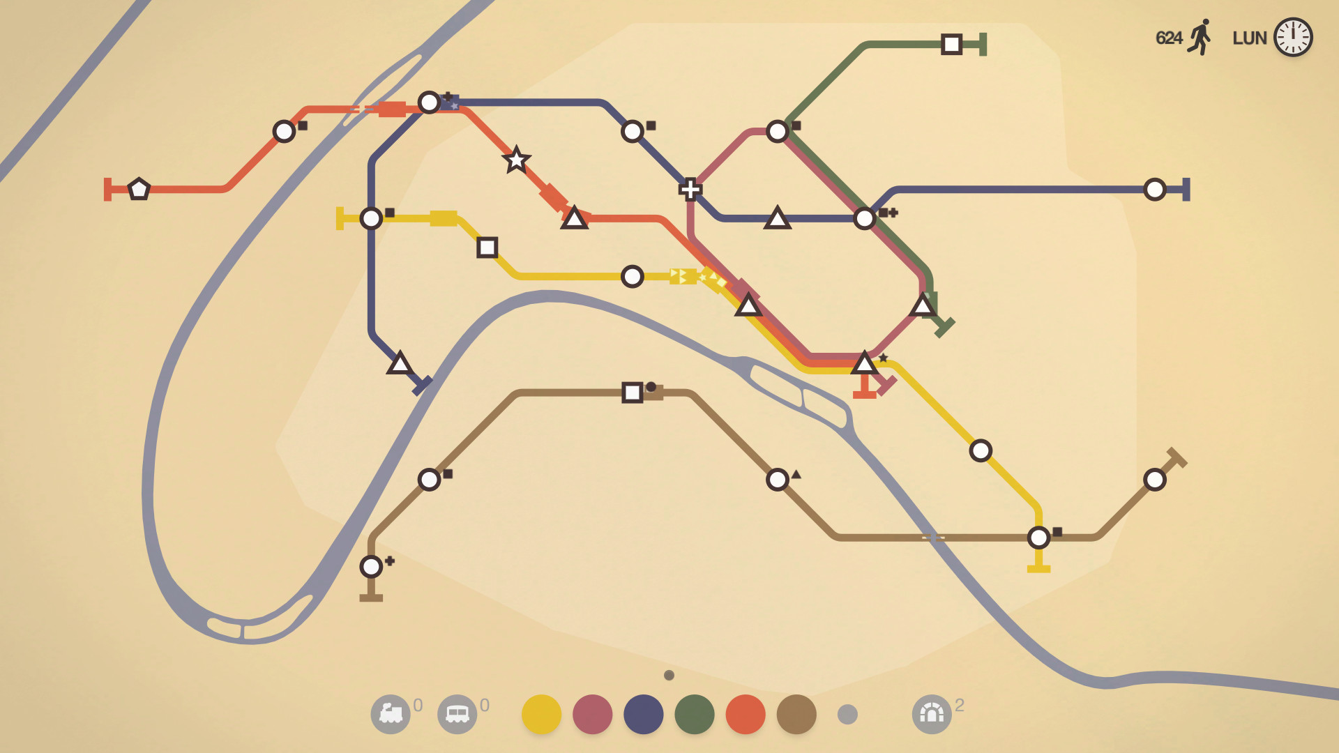 Mini Metro - screenshot 2