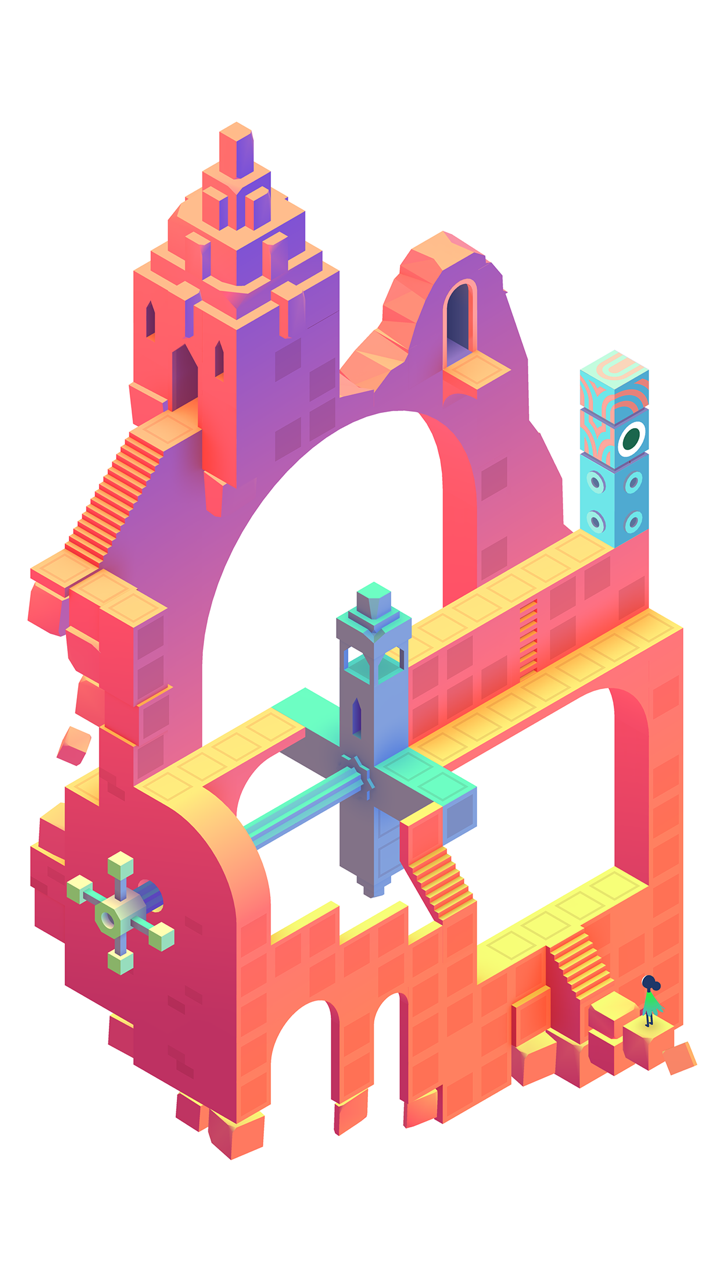 Screenshot di Monument Valley 2