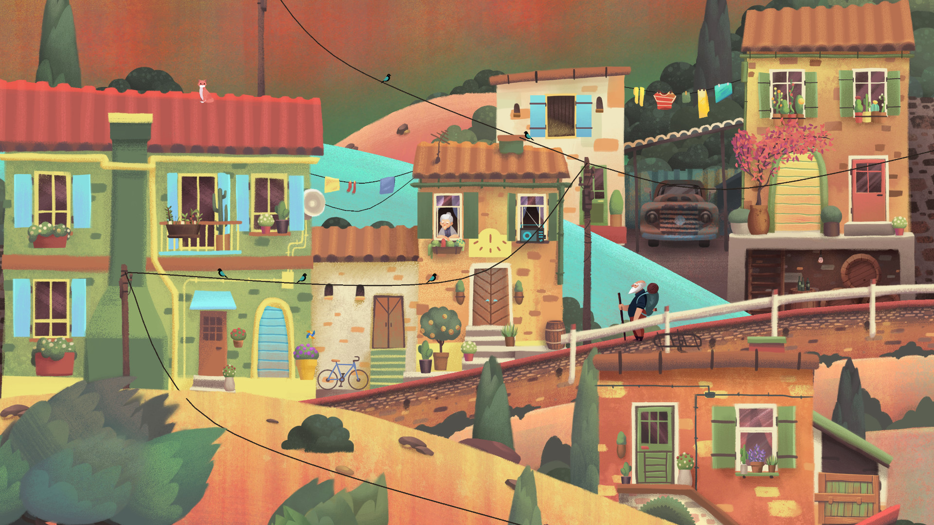 Screenshot di Old Man's Journey