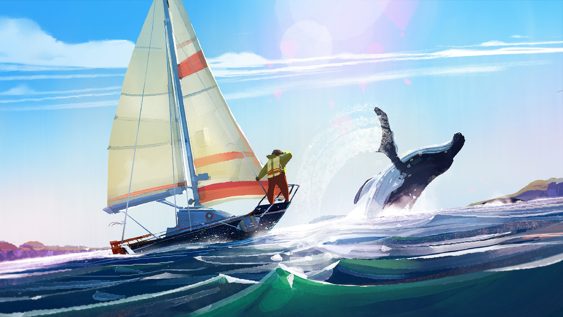 Screenshot di Old Man's Journey