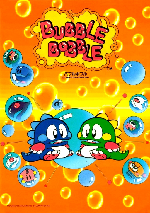 Box art di Bubble Bobble
