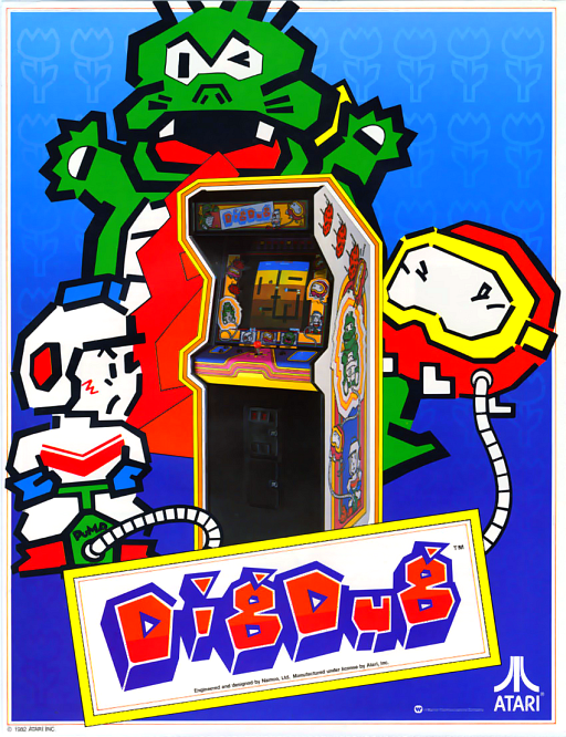 Box art di Dig Dug