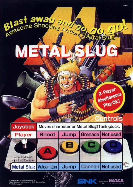 Box art di Metal Slug