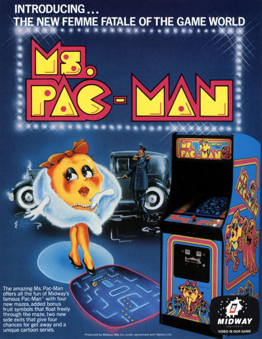 Box art di Ms. Pac-Man