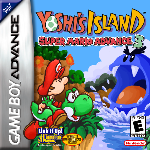 Box art di Yoshi's Island: Super Mario Advance 3