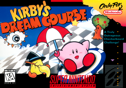 Box art di Kirby's Dream Course