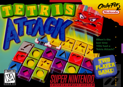 Box art di Tetris Attack