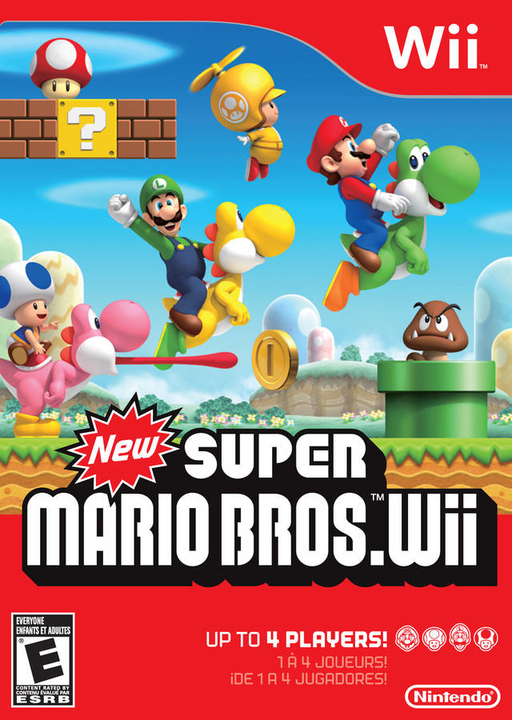 Box art di New Super Mario Bros. Wii
